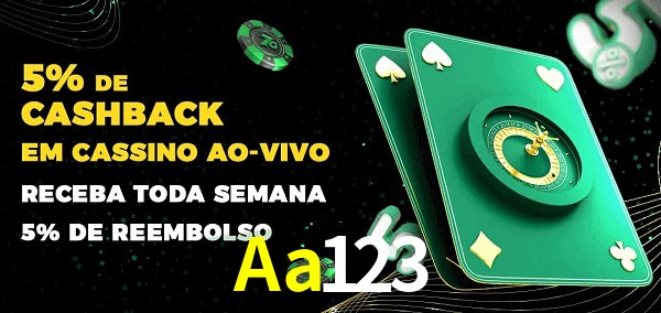 Promoções do cassino ao Vivo Aa123
